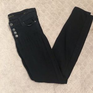 Generic Denim Black Skinny No Rips -“the roadie”